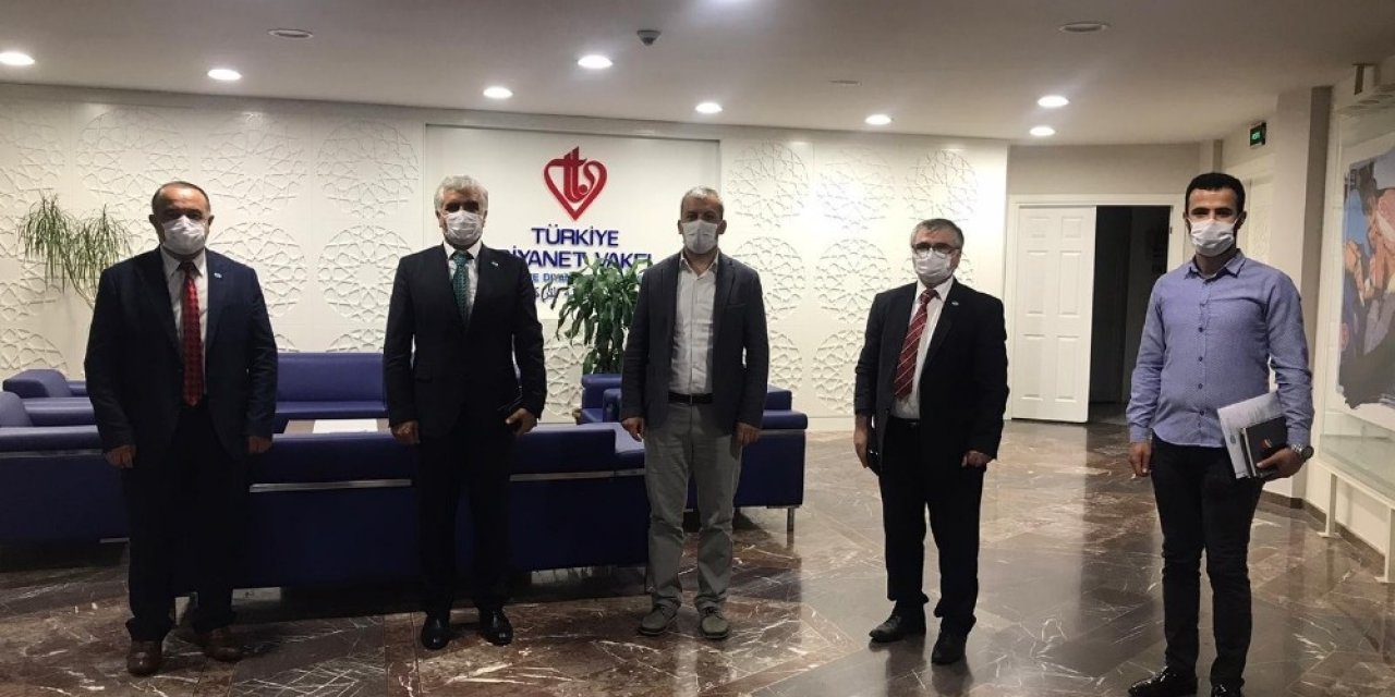 Datüb’den Türkiye Diyanet Vakfı’na Ziyaret