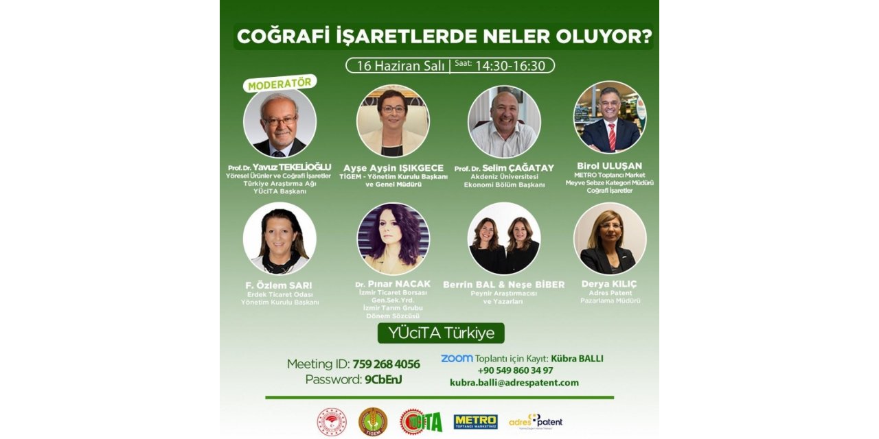 Coğrafi İşaretlerde ‘farkındalık’ Ve ‘yönetişim’ Konuları Öne Çıktı