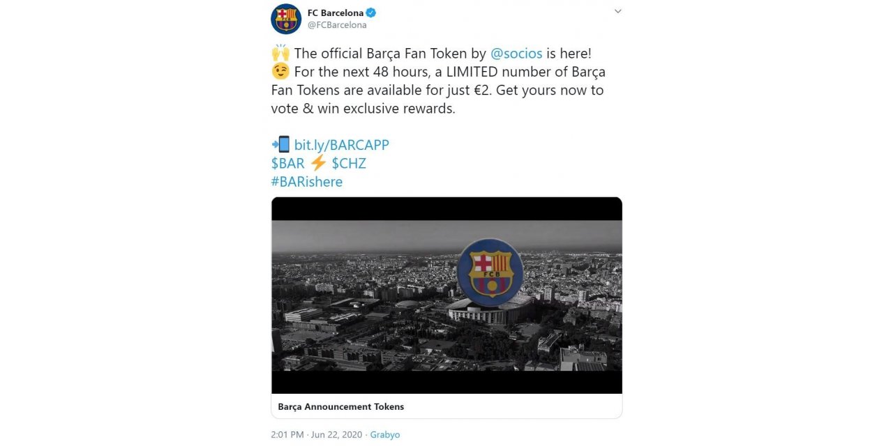 Barcelona’nın Kripto Parasını En Çok Türkler Satın Aldı