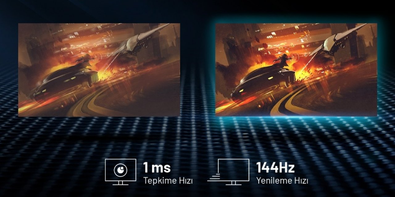 144hz’li Yeni Excalibur 27” Oyun Monitörü Satışta