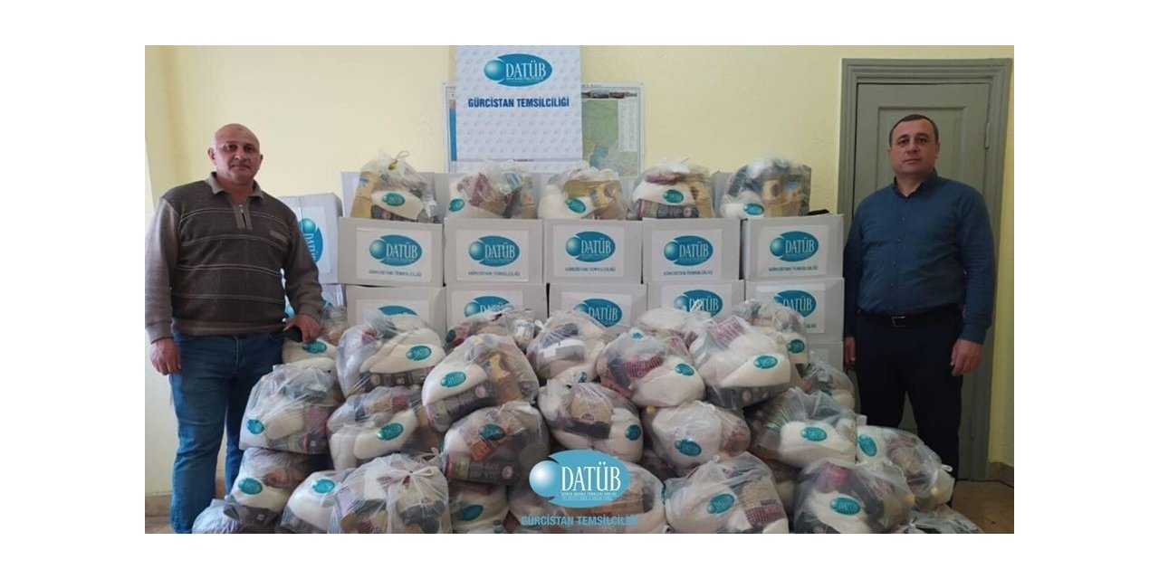 Datüb 300 İhtiyaç Sahibi Aileye Yardımlarını Ulaştırdı