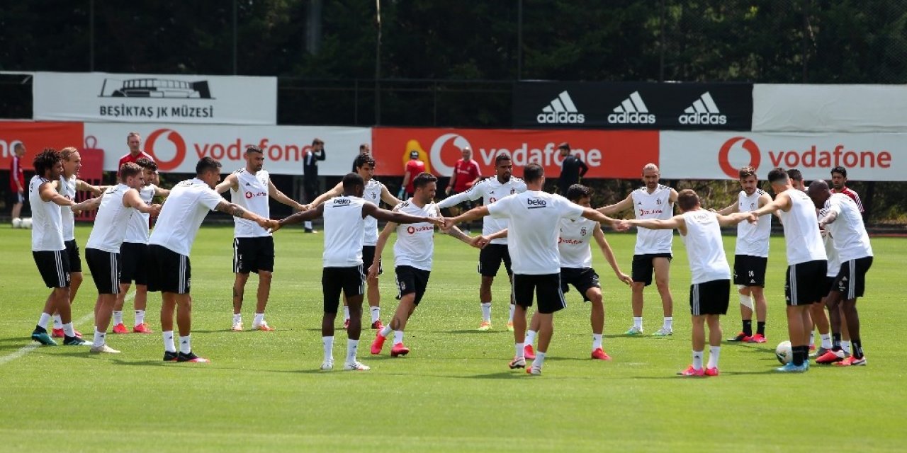 Beşiktaş Taktik Çalıştı