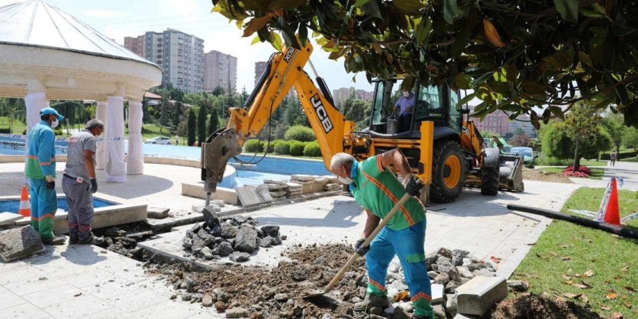 Başakşehir Belediyesi Sular Vadisi Yenileniyor