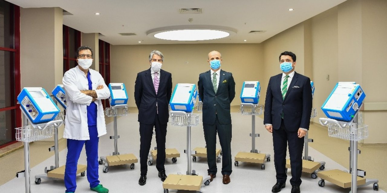 Türkiye Vodafone Vakfı’ndan Solunum Cihazı Bağışı