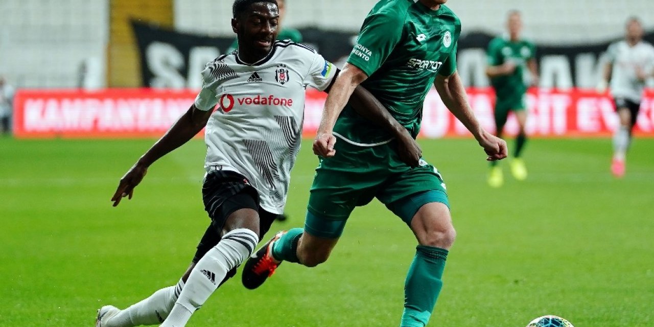 Süper Lig: Beşiktaş: 2 - İ.h. Konyaspor: 0 (ilk Yarı)