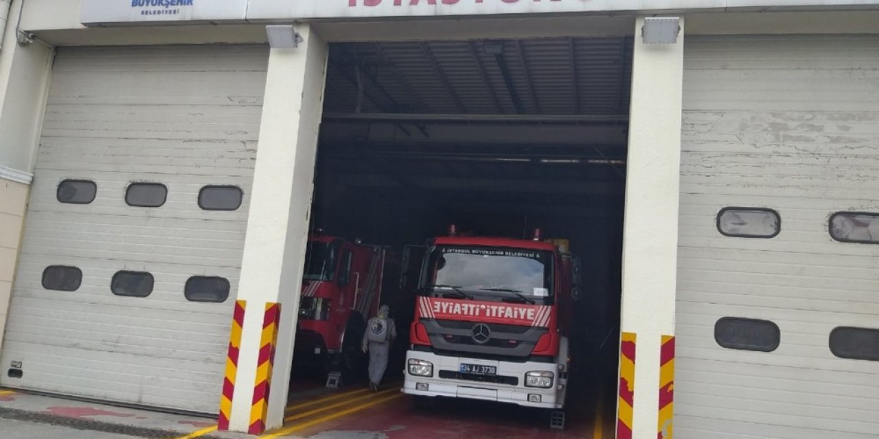 Kartal Belediyesi’nden İtfaiye Merkezlerine Dezenfekte Hizmeti
