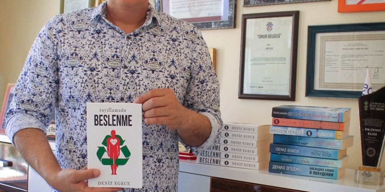 Ödüllü Yazarın Yeni Kitabı ’zayıflamada Beslenme’ Çıktı