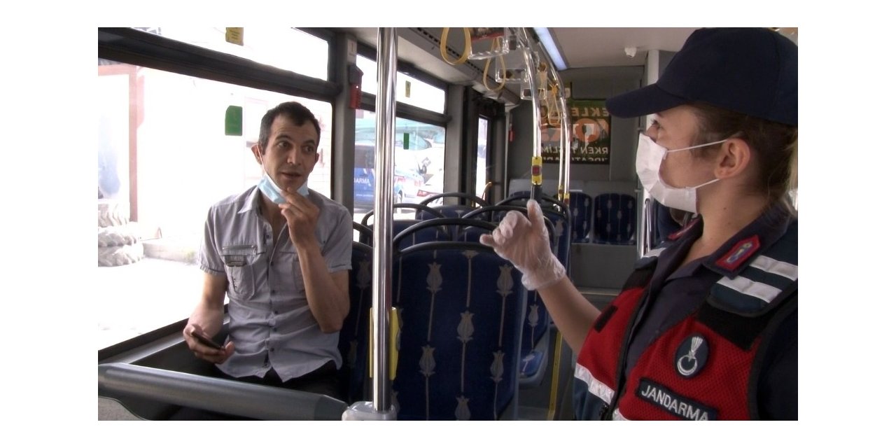 Maskeyi Uygun Şekilde Takmayı Reddedince Ceza Yedi