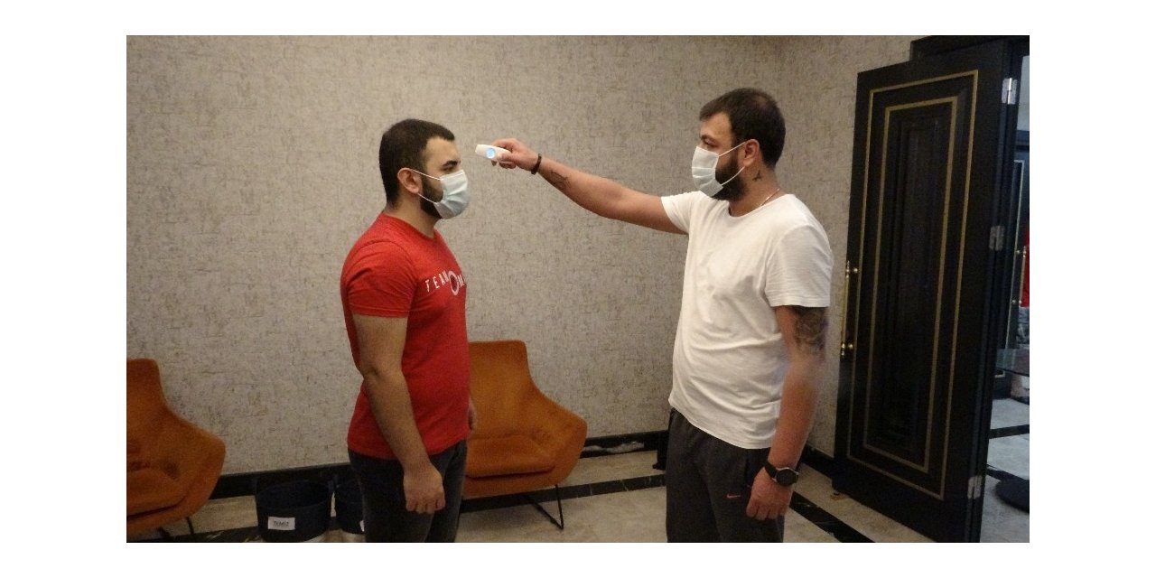 Hamamlar, Korona Virüs Önlemleri Nedeniyle Kesesiz, Köpüksüz Hizmet Veriyor