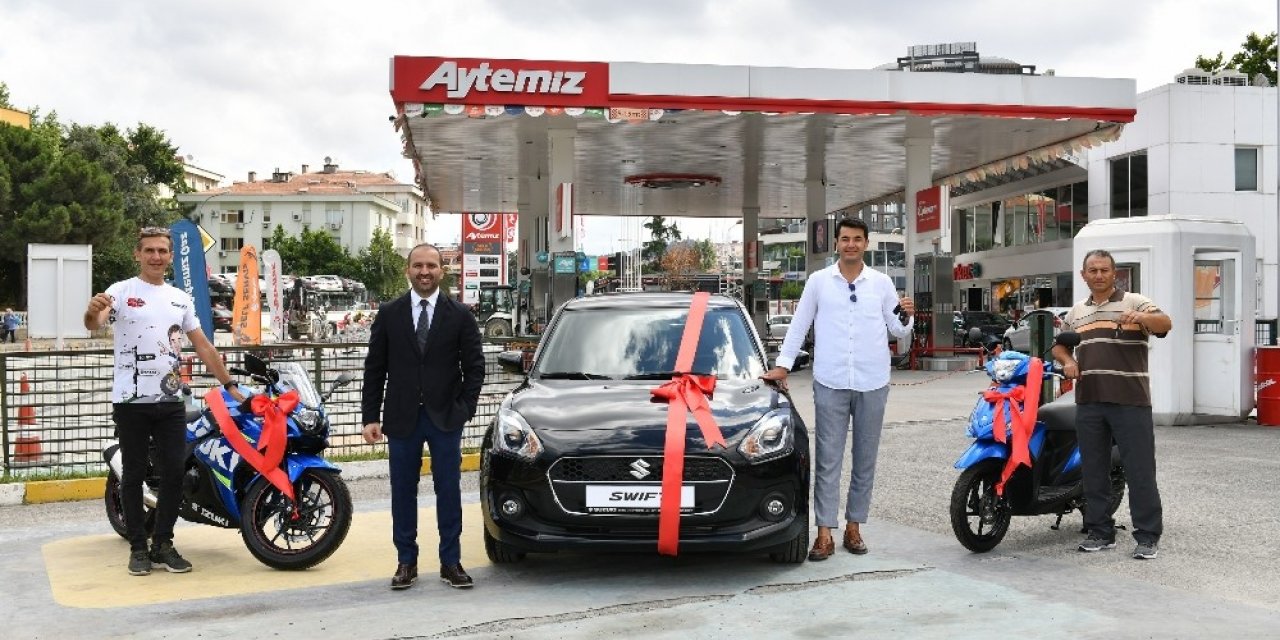 Şanslı Aytemiz Kart Sahipleri Otomobil Ve Motosikletlerini Teslim Aldı