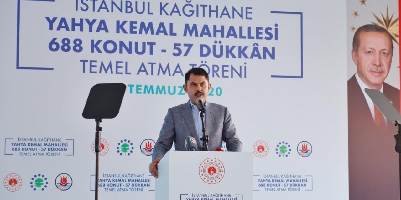 Kağıthane Yahya Kemal Mahallesi’nde 688 Konut Ve 57 Dükkanın Temel Atma Töreni Gerçekleştirildi