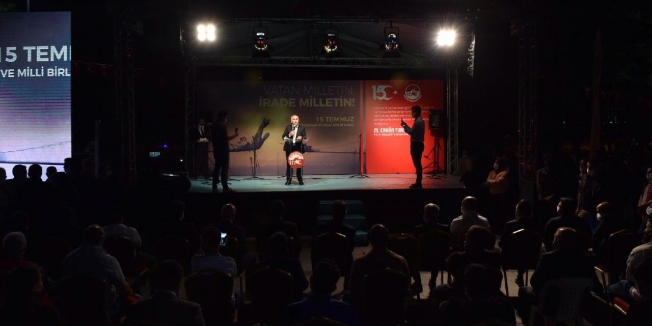 Fatih’te Hain Darbe Girişiminin 4. Yılında Anma Programı