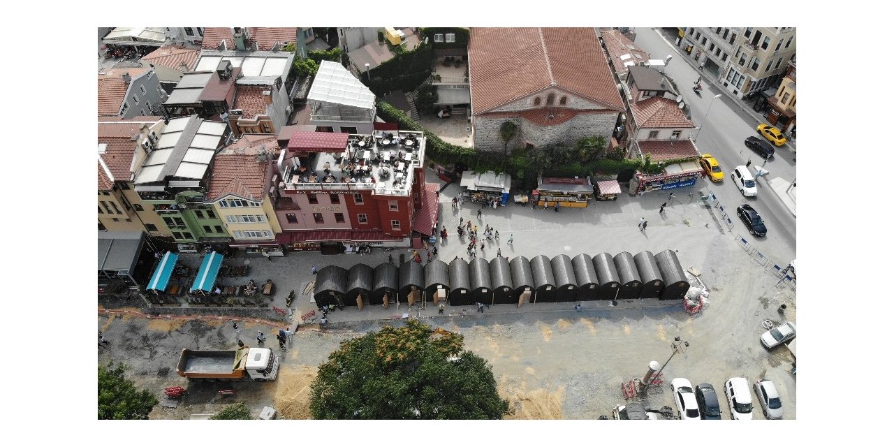 Beşiktaş Kumpirciler Çarşısı Açılış İçin Gün Sayıyor