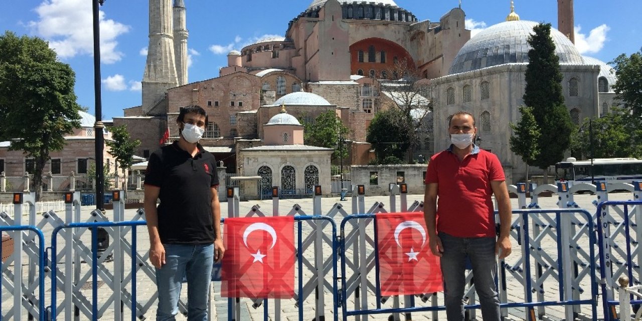 Ayasofya Camii’ne Anadolu’dan Ziyaretçi Akını
