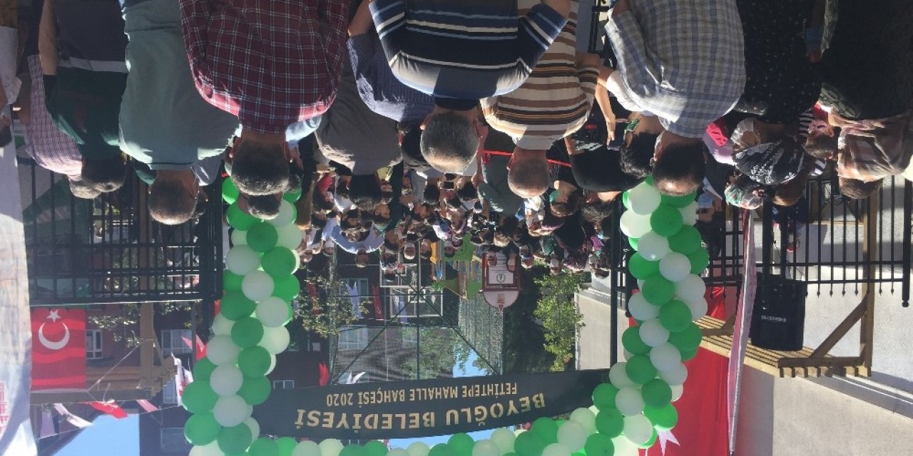 Beyoğlu 6’ncı Hobi Bahçeli Parkına Kavuştu