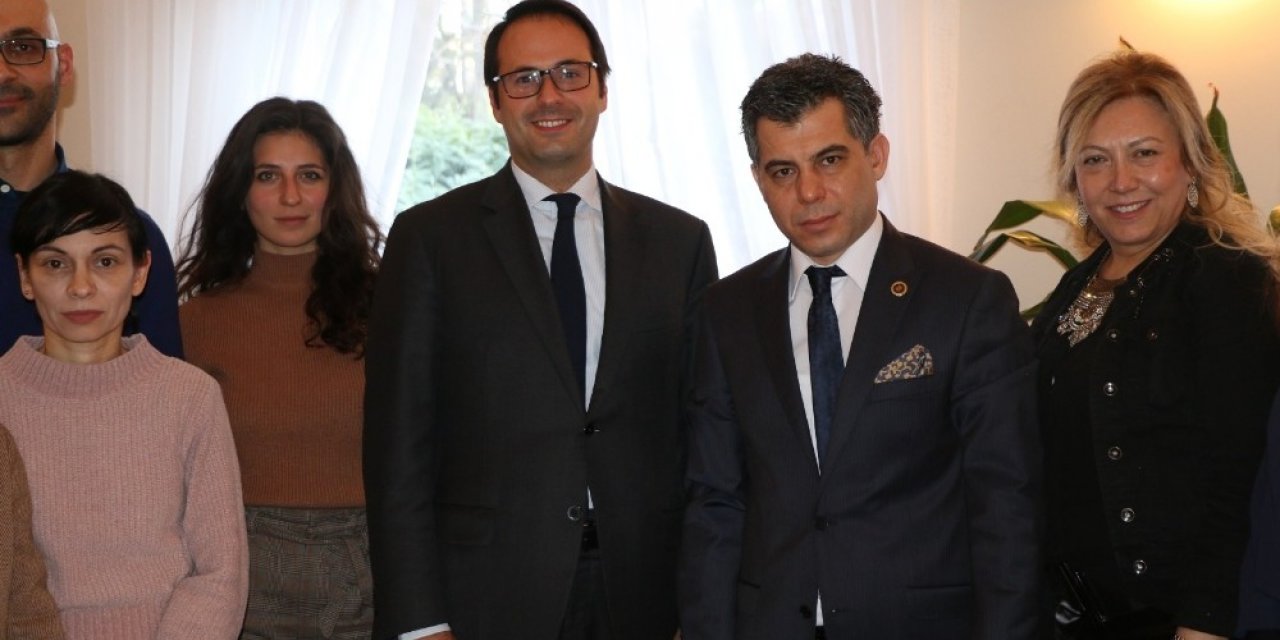 Sankon’dan İtalya Ankara Büyükelçiliğine Ziyaret