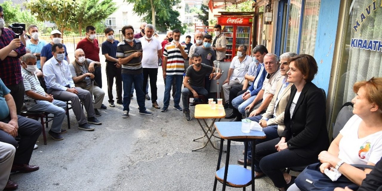 Kaftancıoğlu Ve Odabaşı’ndan Fikirtepe’de Kıraathane Ziyareti