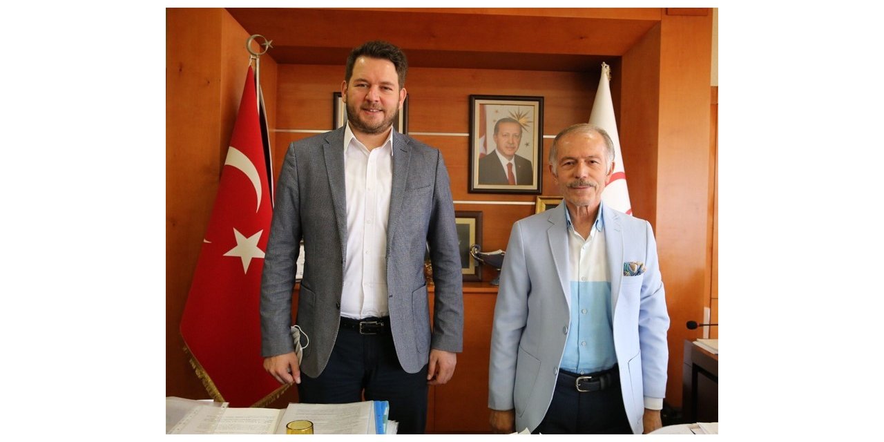 Kardeş Şehrin Başkanından Başkan Aydıner’e Ziyaret