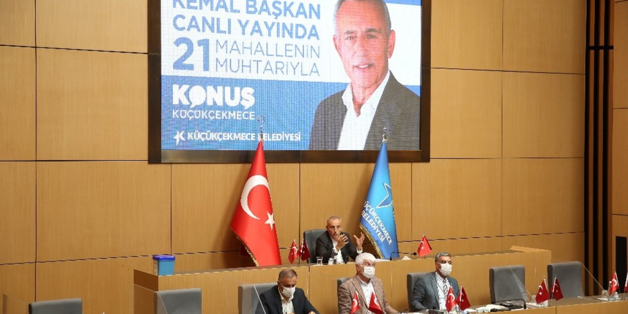 Başkan Çebi, 21 Mahalle Muhtarıyla Canlı Yayında Buluştu