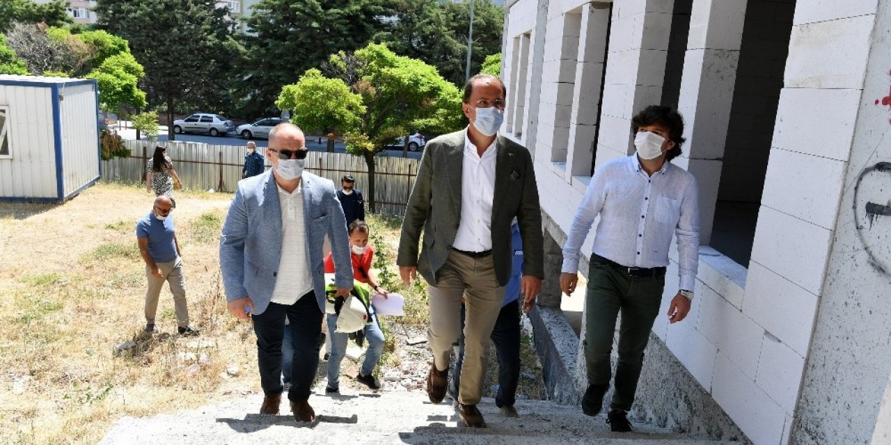 Mevlana Camii Müftülük Binası Yapımı Tamamlanıyor