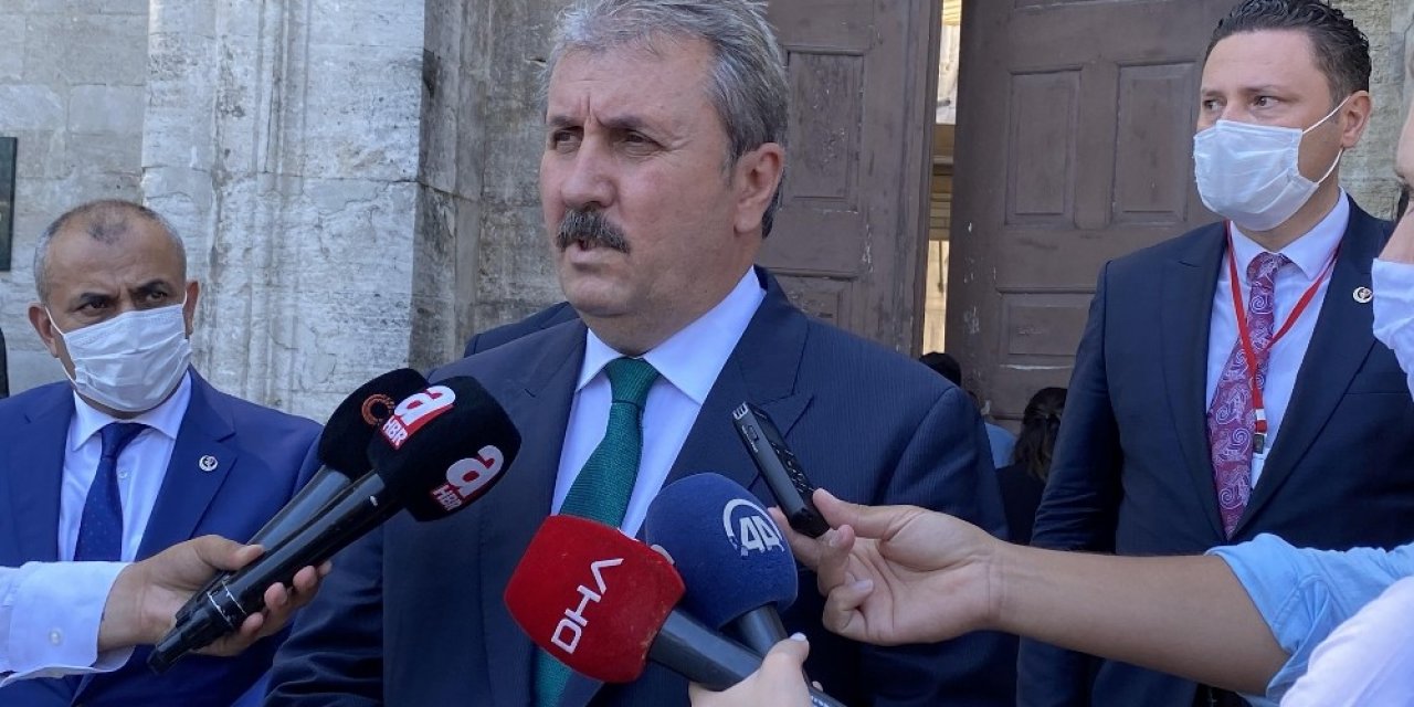 Bbp Genel Başkanı Mustafa Destici:"ayasofya’nın Cami Olarak İbadete Açılması Rüyasıyla Bir Hayat Geçirdik"