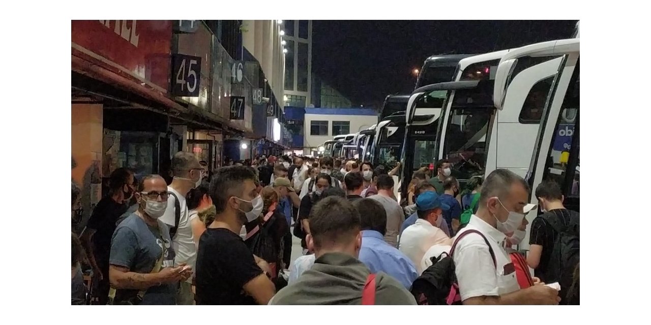 15 Temmuz Demokrasi Otogarı’nda Bayram Yoğunluğu