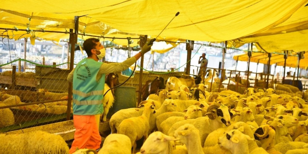 Avcılar’da Kurban Satış Ve Kesim Alanları Dezenfekte Edildi