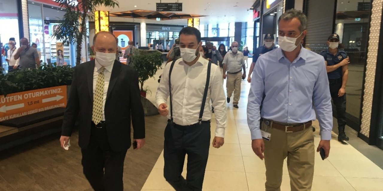 Maltepe’de Kaymakam’dan Korona Virüs Denetimi