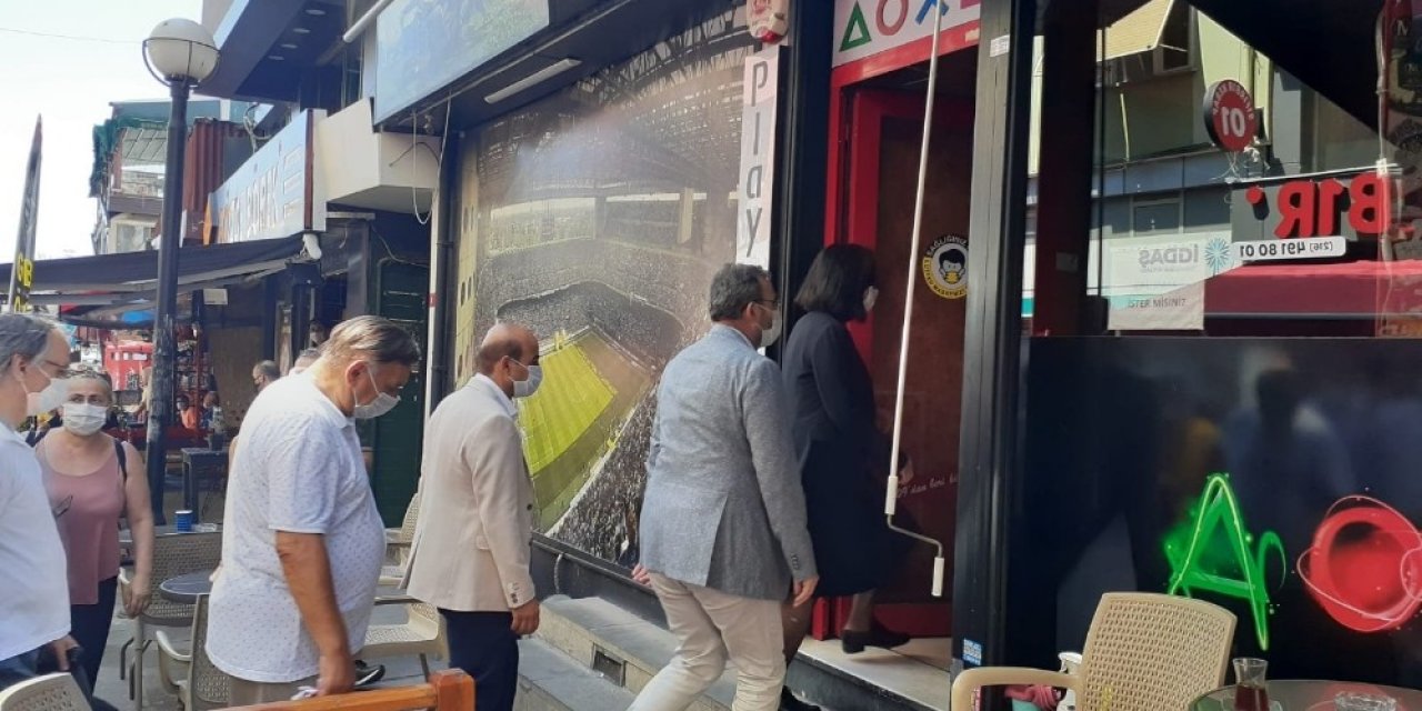 Pendik’te İş Yerlerinde Korona Virüs Denetimleri