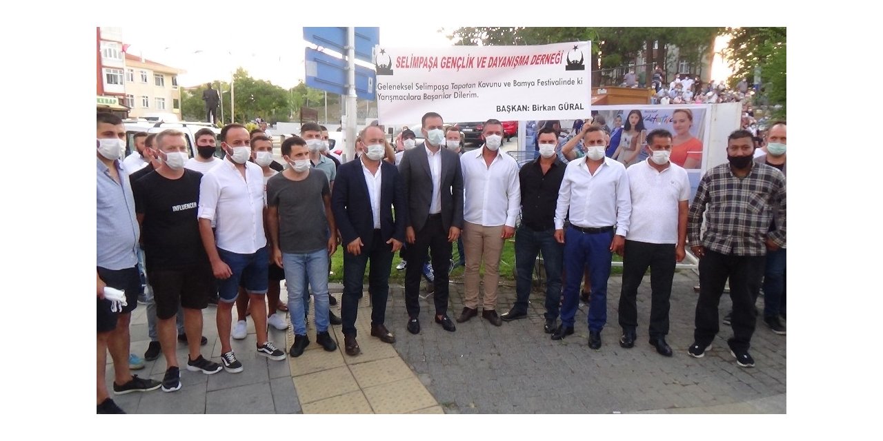 Silivri’de En İyi Kavun Ve Bamya Üreticileri Yarıştı