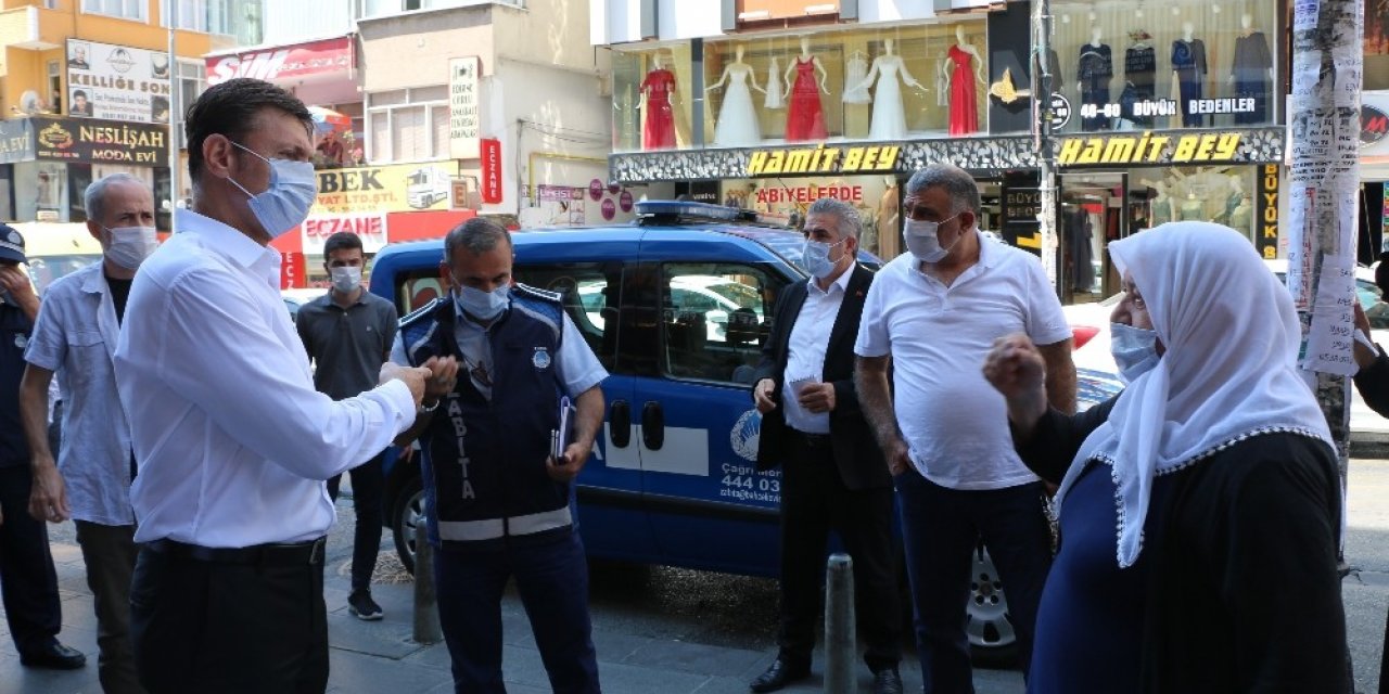 Bahçelievler’de Lokanta Ve İş Yerlerine Korona Virüs Denetimi