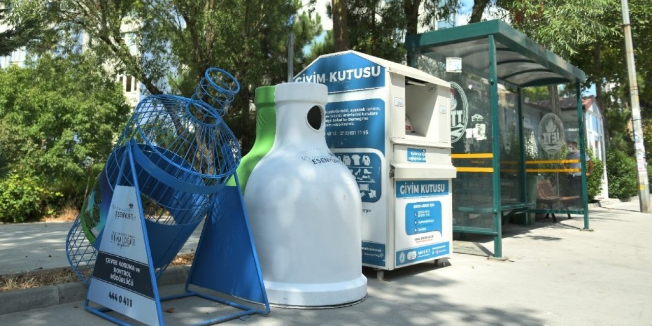 Esenyurt’ta Cam Ve Pet Şişeler Çöpe Değil Kumbaraya Atılacak