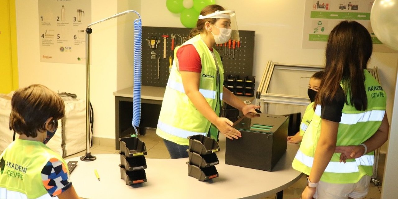 Çocuklar İçi Yeni Aktivite Alanları Açıldı