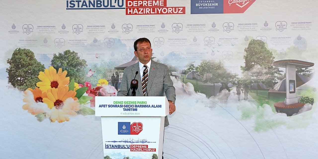 Ataşehir’de Deprem Parkı Törenle Açıldı