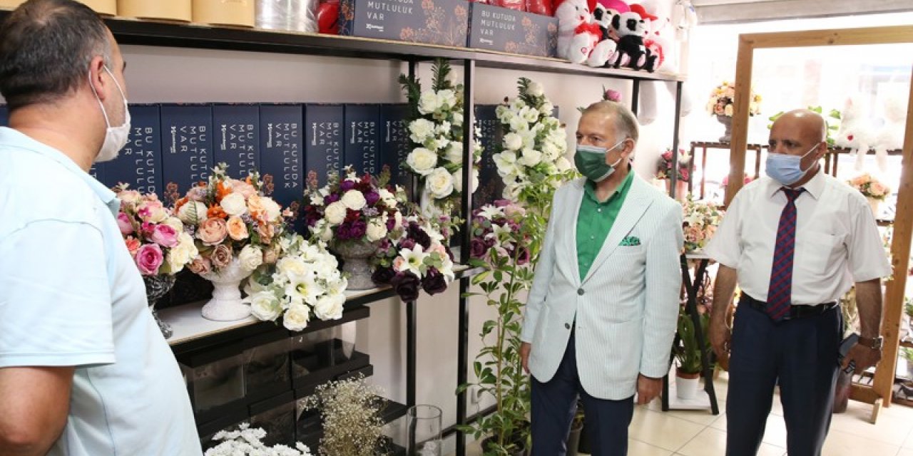 Başkan Aydıner Cadde Ve Sokaklarda İncelemelerde Bulundu