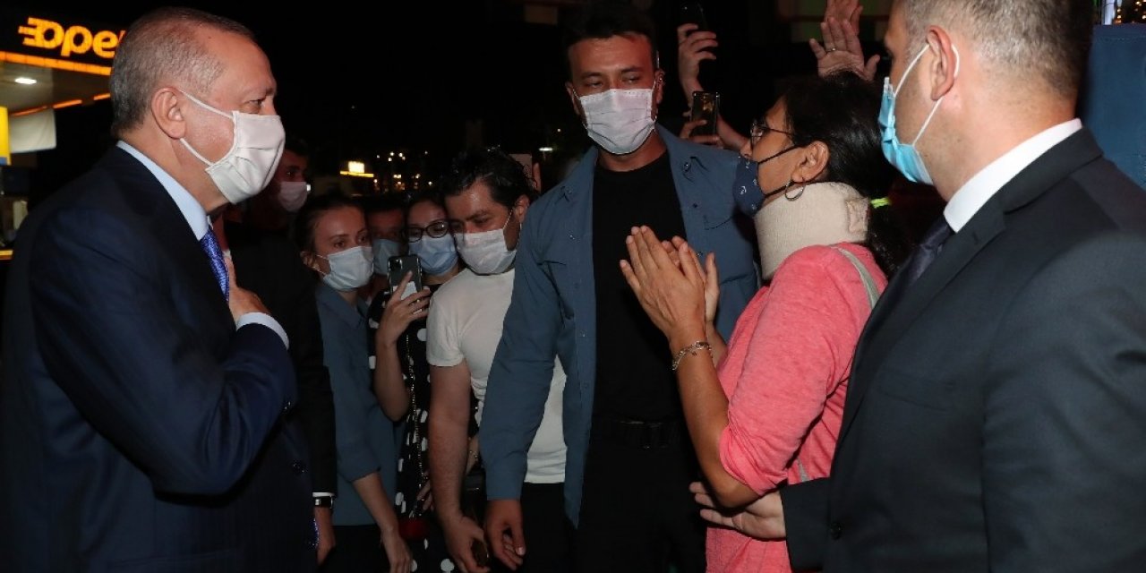Cumhurbaşkanı Erdoğan’dan Üsküdar’da Sürpriz Ziyaret