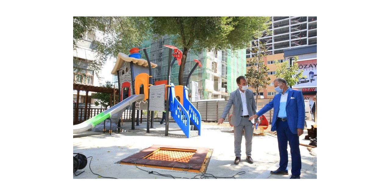 Başkan Aydıner, Park Ve Yol Yapım Çalışmalarını Yerinde İnceledi