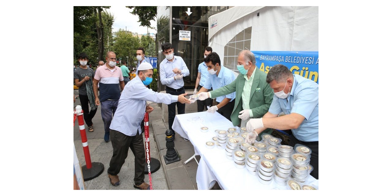 Başkan Aydıner, Sağlık Çalışanlarına Aşure İkram Etti