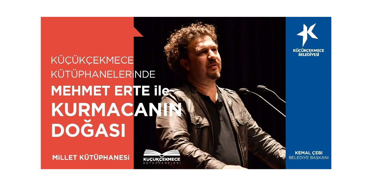 Küçükçekmece Kütüphaneleri’nde Mehmet Erte İle Yazarlık Atölyesi Başlıyor