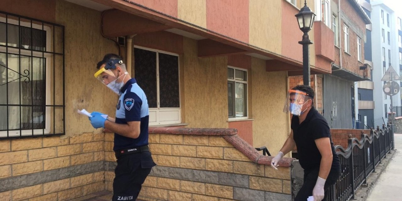 Pendik’te Korona Virüs Hastalarına Karantina  Denetimi