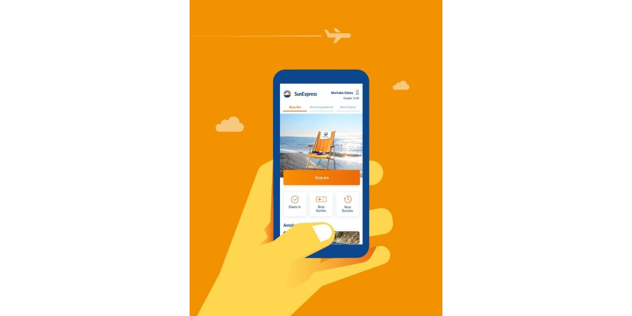 Mobil Uygulama Üzerinden Temassız Uçuş Yönetimi