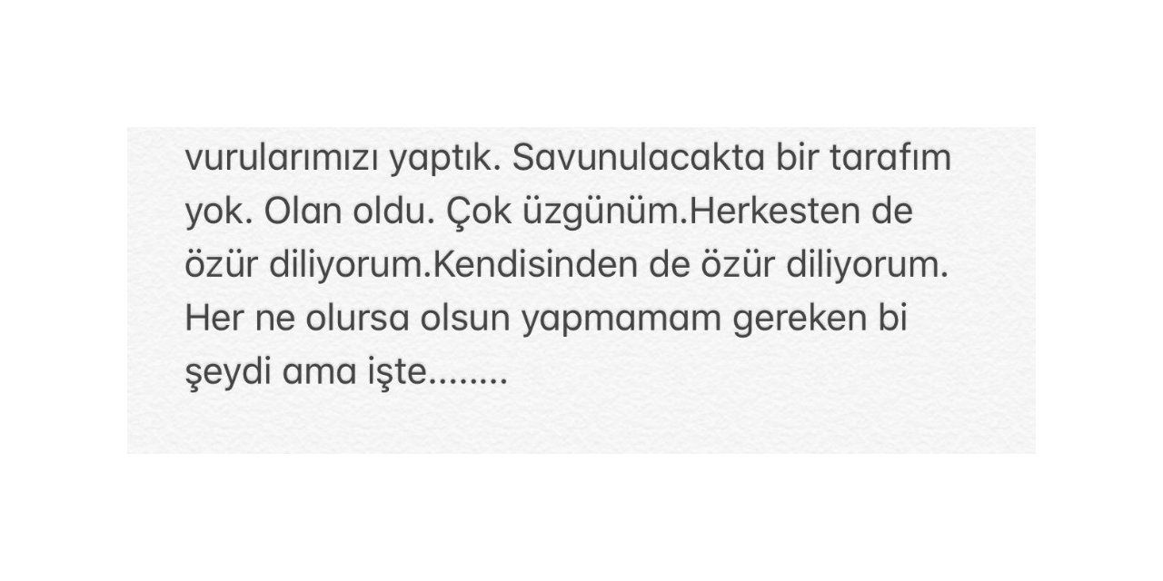 Halil Sezai Dayak Olayı İle İlgili Sosyal Medyadan Açıklama Yaptı