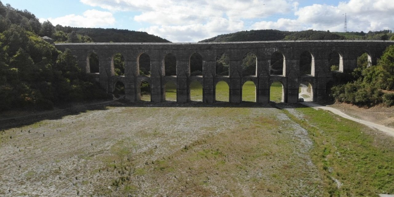 Alibeyköy Barajında Korkutan Görüntü