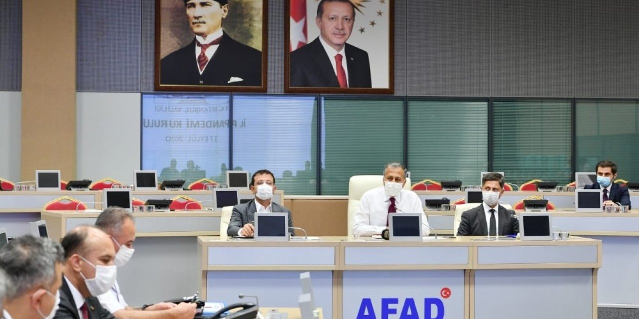 İstanbul İl Pandemi Kurulu, Vali Yerlikaya Başkanlığında Toplandı