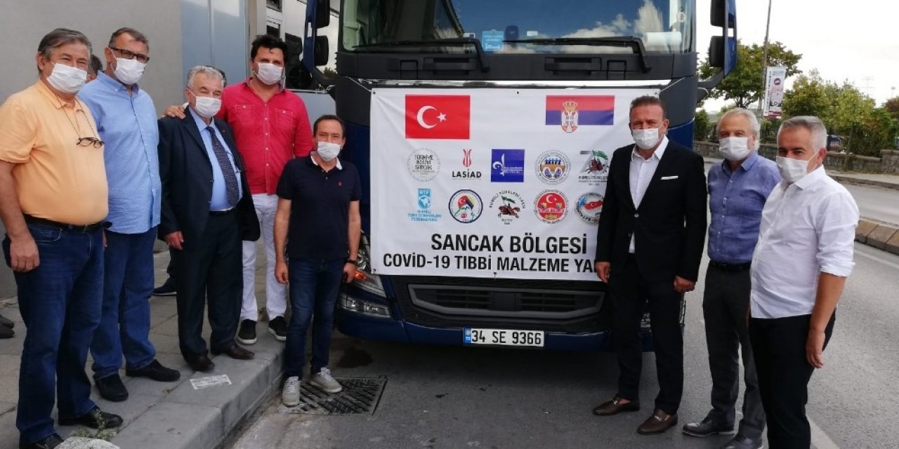 Türkiye’den, Sırbistan’ın Sancak Bölgesi’ne Tıbbi Malzeme Yardımı