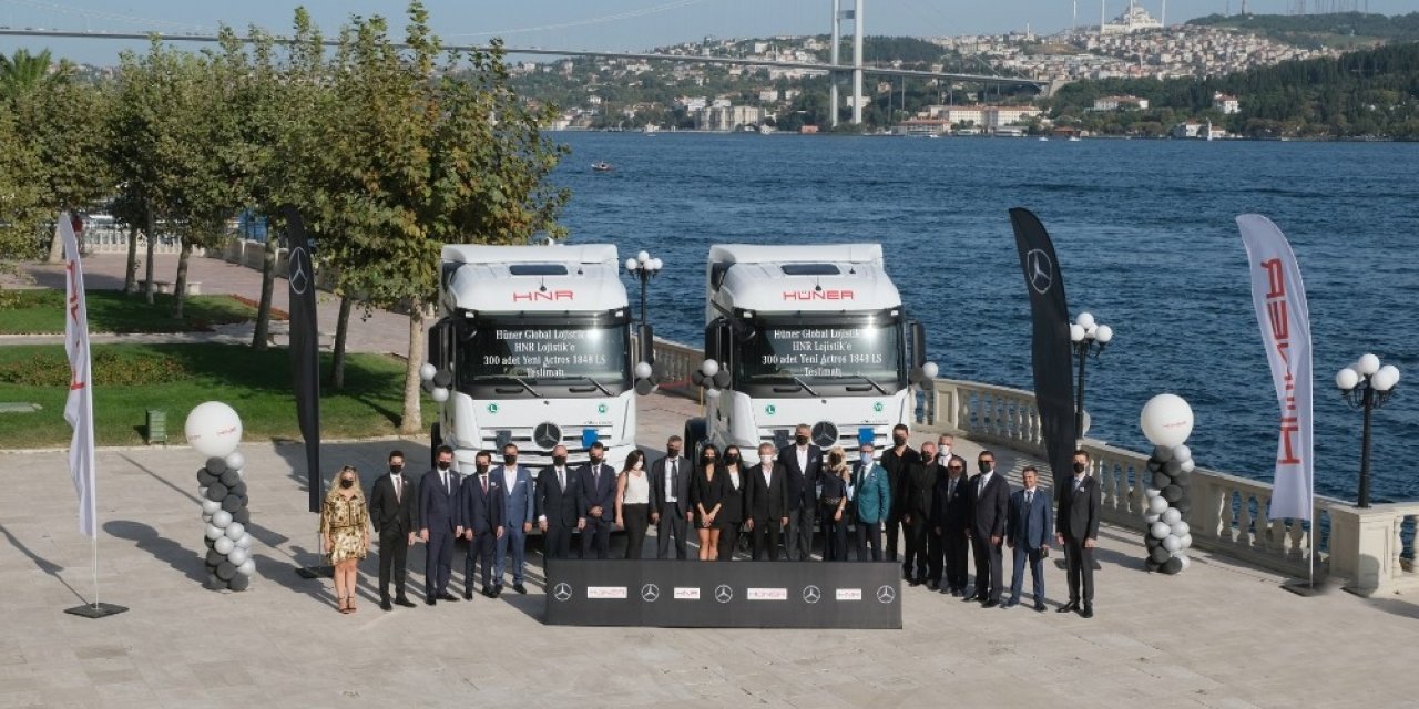 Lojistikte Filo Yatırımları Artıyor, 300 Adetlik Çekici Teslimatı Gerçekleştirildi