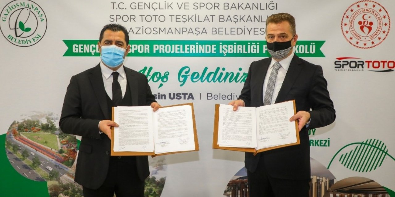 Gaziosmanpaşa’ya 300 Bin Metrekare Alana Spor Vadisi İnşa Edilecek