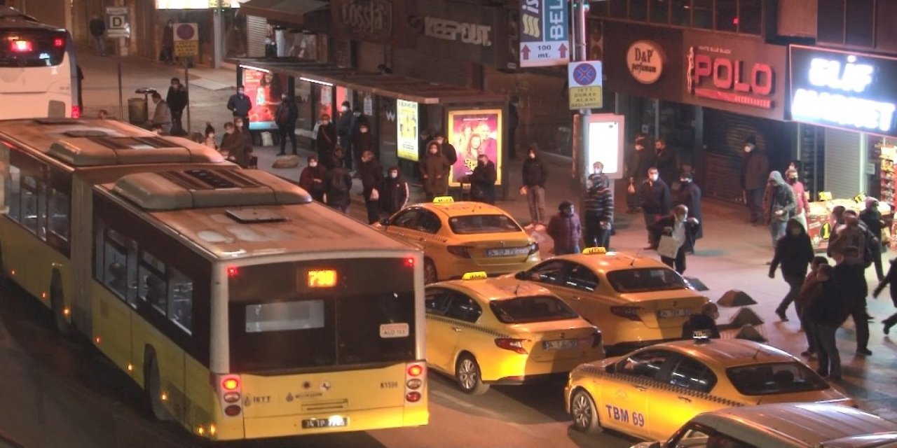 Kısıtlama Sonrası İstanbul’da Yoğunluk