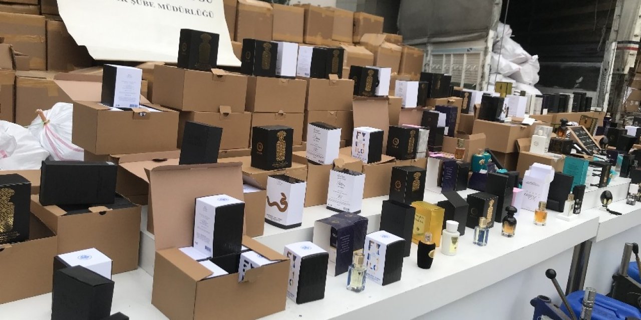 İstanbul’da Sahte Parfüm Operasyonu