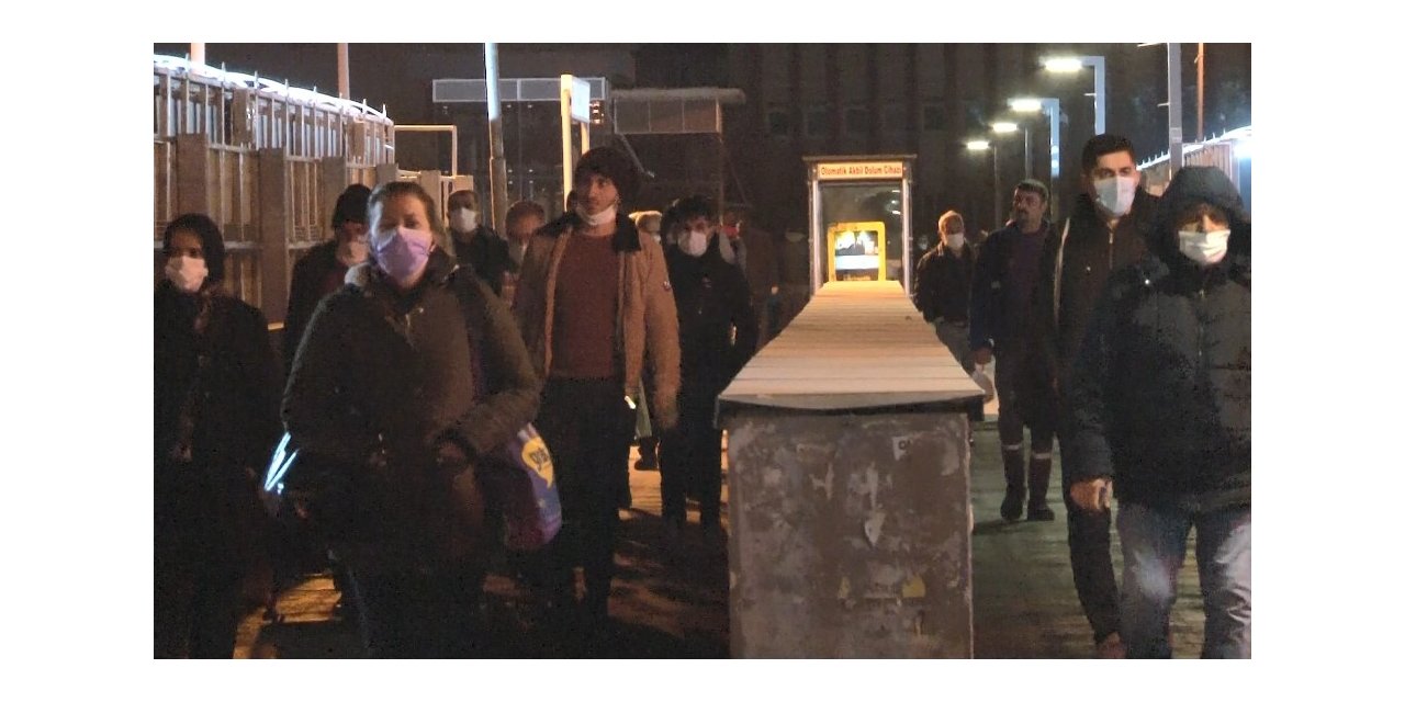 2021’in İlk İş Gününde İstanbul’da Hareketlilik Başladı